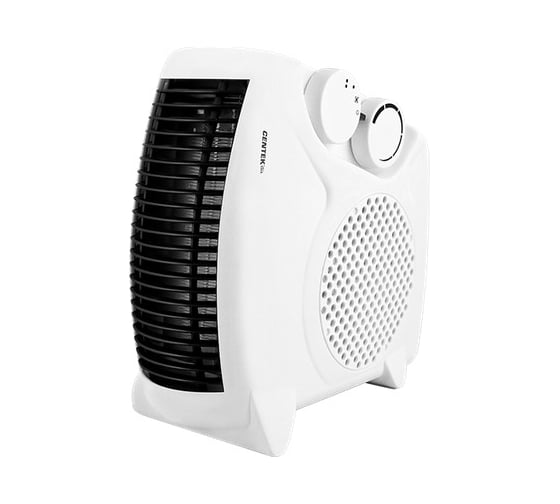 Изображение товара Тепловентилятор Centek 1000/2000Вт, 2 положения, металлическая решетка обогрев/вентиляция CT-6001
