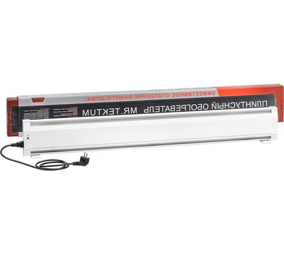 Изображение товара Электрический плинтусный обогреватель Mr.Tektum 450вт smart line 1,1м белый AG-SMART11-WLL