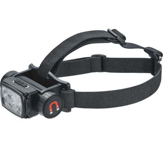 Изображение товара Фонарь Navigator 93 880 npt-h37-accu налоб.сенсор.1p50,5вт+2xpe,3вт li-ion 1,2ач 93880