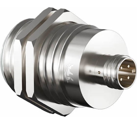 Изображение товара Индуктивный датчик Prompower kj130-d16na-ds1248-ly, латунь, заподлицо, м30, 16 мм, npn-но, разъем m12 KJ130D16NADS1248LY