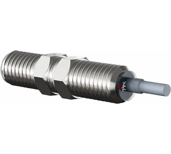 Изображение товара Индуктивный датчик Prompower kj112-d04na-d350-ly, латунь, заподлицо, м12, 4 мм, npn-но, кабель 2 метра KJ112D04NAD350LY