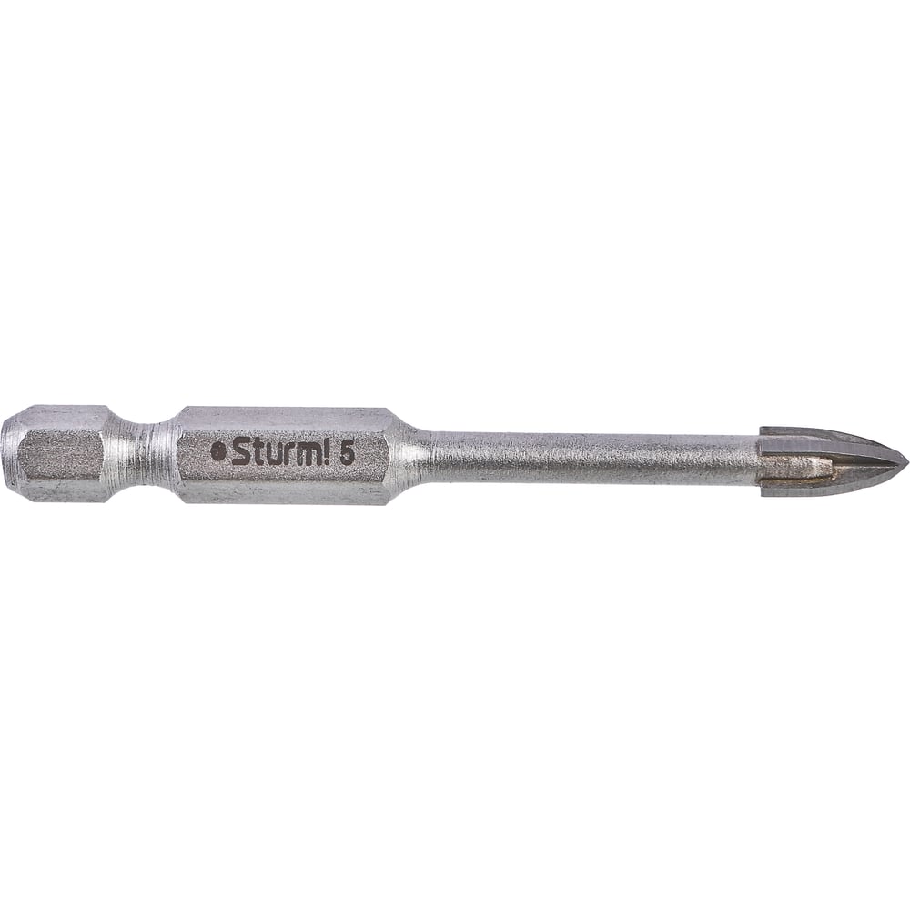 Сверло по кафелю (5х65 мм; 1/4HEX) Sturm 5380101