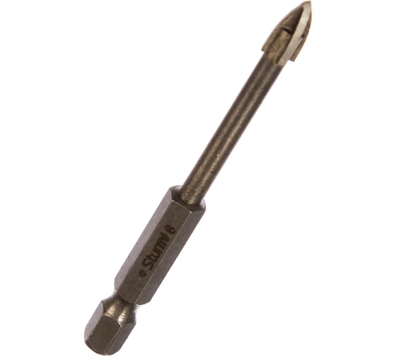 Изображение товара Сверло по кафелю (6х75 мм; 1/4HEX) Sturm 5380102