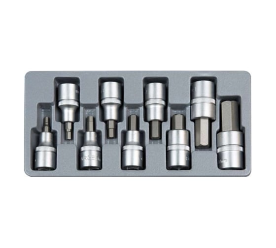 Изображение товара Набор 6-гранных головок-бит 4-17мм FORCE 4101