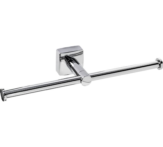 Изображение товара Двойной держатель туалетной бумаги FIXSEN KVADRO 61310D