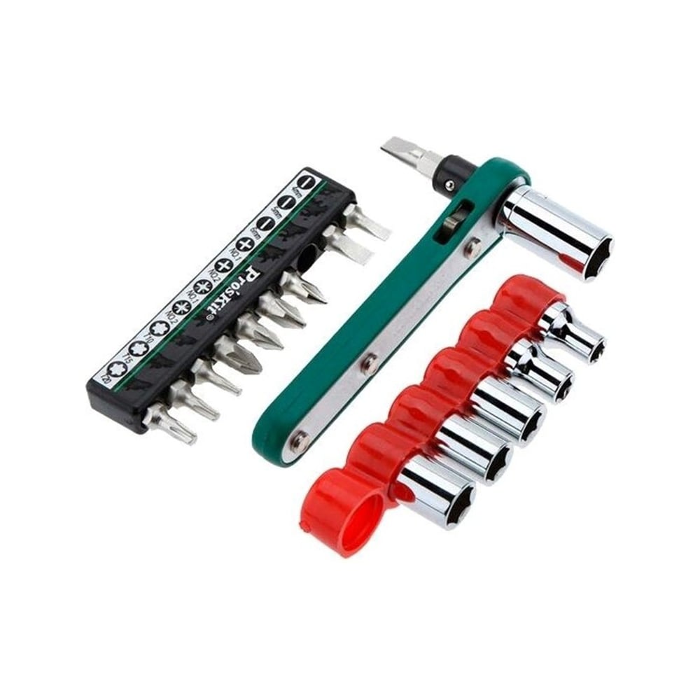 Изображение товара Ключ-отвертка с 17 насадками Pro'sKit 1PK-202A 00155551