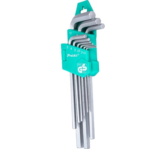 Изображение товара Набор шестигранных ключей Proskit HW-129 00201237