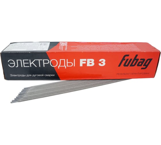 Изображение товара Электрод сварочный с рутиловым покрытием FB 3 (5 кг; 3 мм) FUBAG 38870