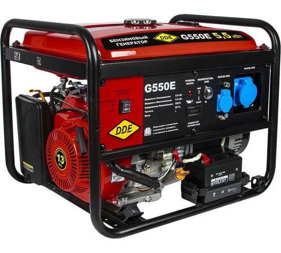 Изображение товара Бензиновый генератор DDE G550E 917-415