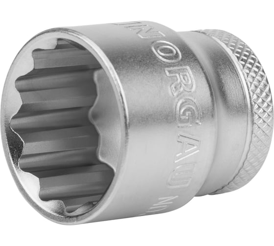 Изображение товара Головка торцевая 12-гранная, тип ND30-22 (3/8", 22 мм) NORGAU 063602022