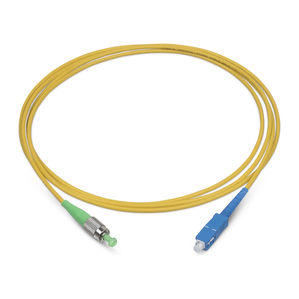 Изображение товара Оптический патч-корд Cabeus simplex sc/apc-fc/upc 2м lszh для телекоммуникаций
