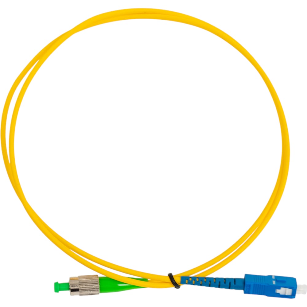 Изображение товара Оптический патч-корд Cabeus simplex fc/apc-sc/upc 9/125 1м LSZH