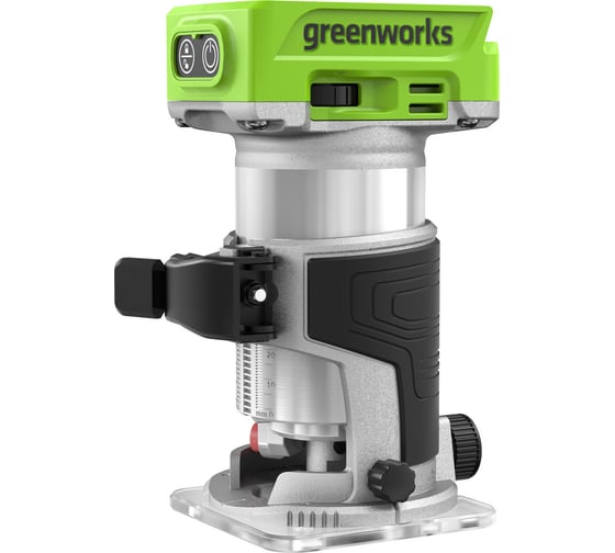 Изображение товара Аккумуляторный фрезер Greenworks 24V, бесщеточный, без АКБ и ЗУ 3502507