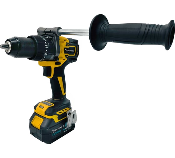 Изображение товара Аккумуляторная ударная дрель-шуруповерт Skytools 4.0 ач х 2 SK7006