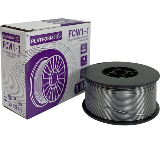 Изображение товара Сварочная порошковая проволока FCW1-1 1 мм, 1 кг Platform PL-FCW1-1