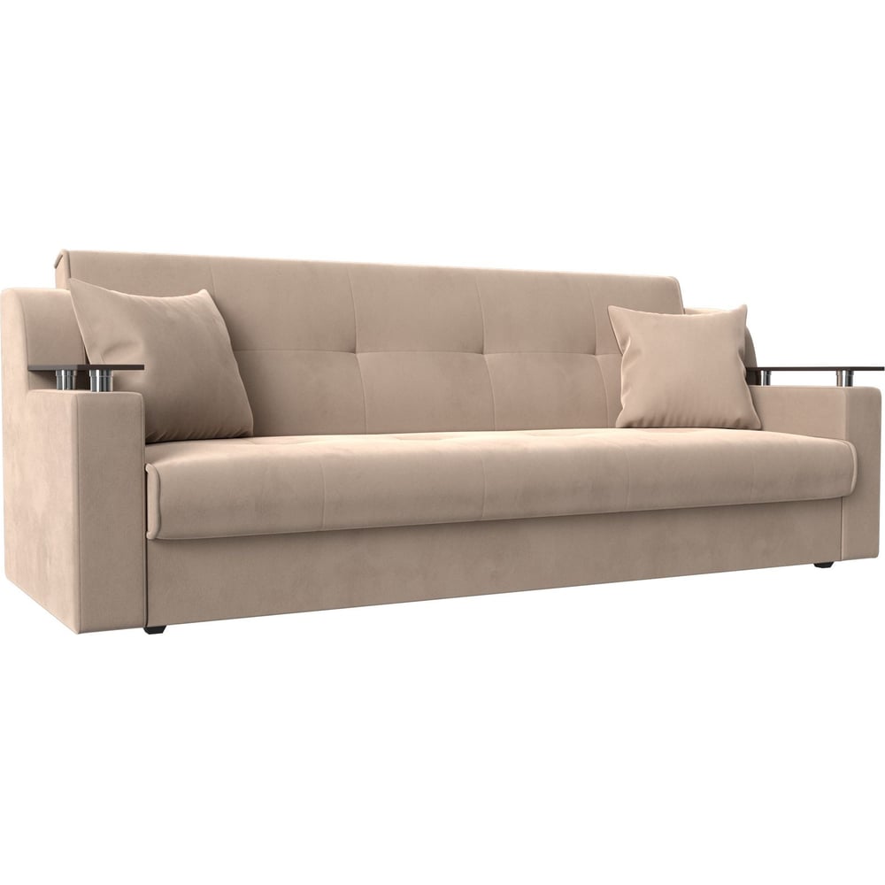 Изображение товара Диван-книжка Сенатор Лига с ящиком для белья, велюровый, классика