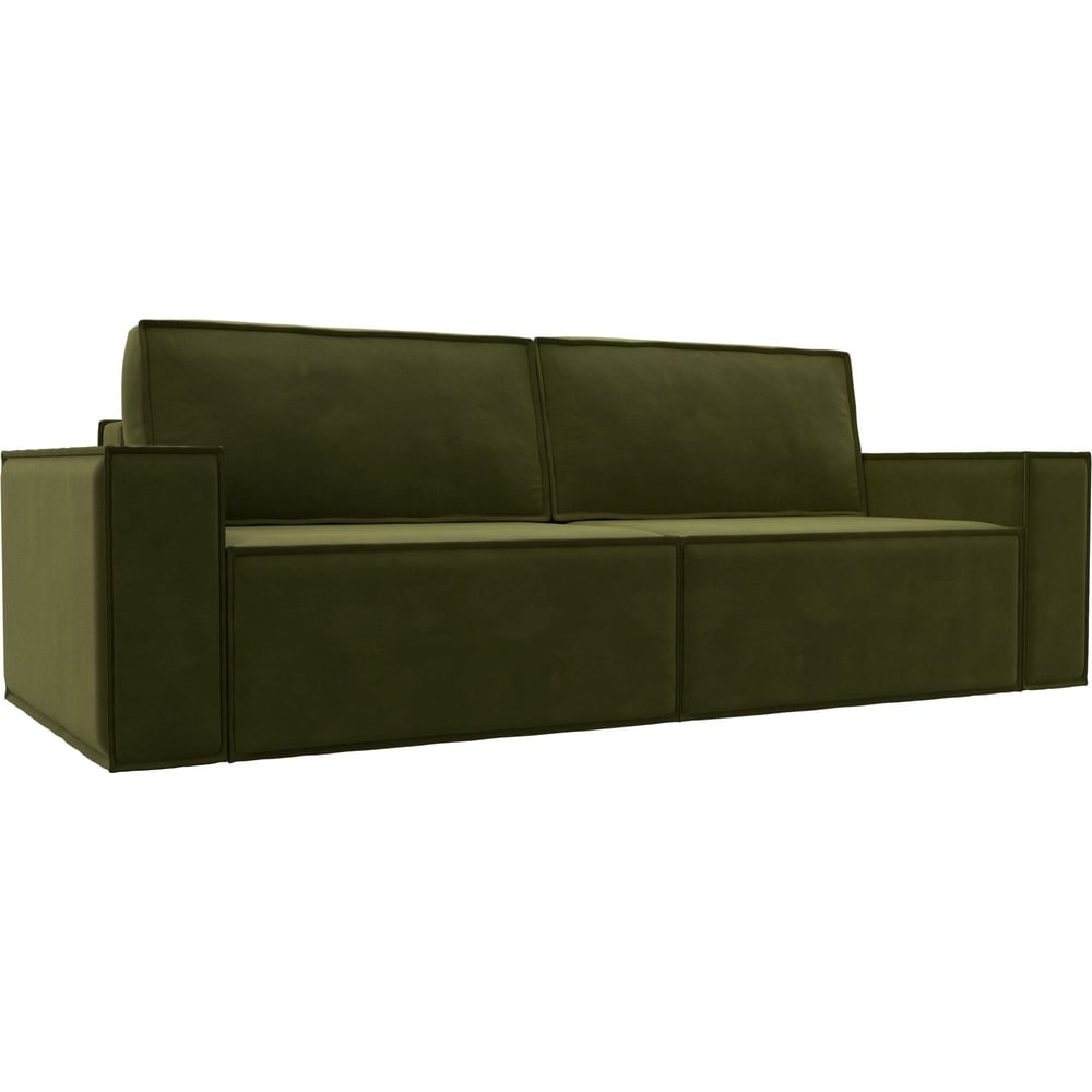 Изображение товара Прямой диван Куба Лига диванов 116220 с механизмом еврокнижка и ящиком для белья