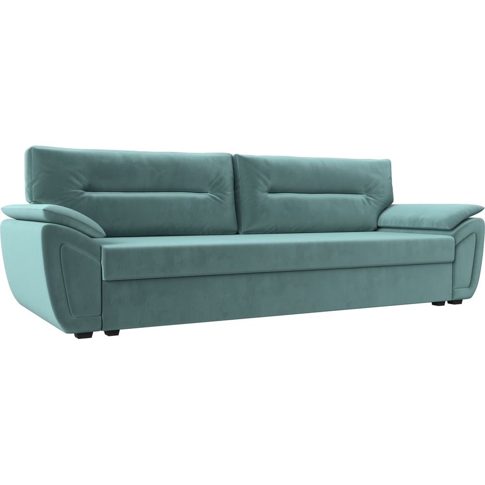 Изображение товара Прямой диван Нэстор Лайт Лига с механизмом еврокнижка и ящиком для белья