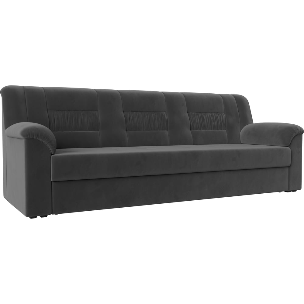 Изображение товара Прямой диван Карелия Лига диванов 113319 из велюра с механизмом дельфин