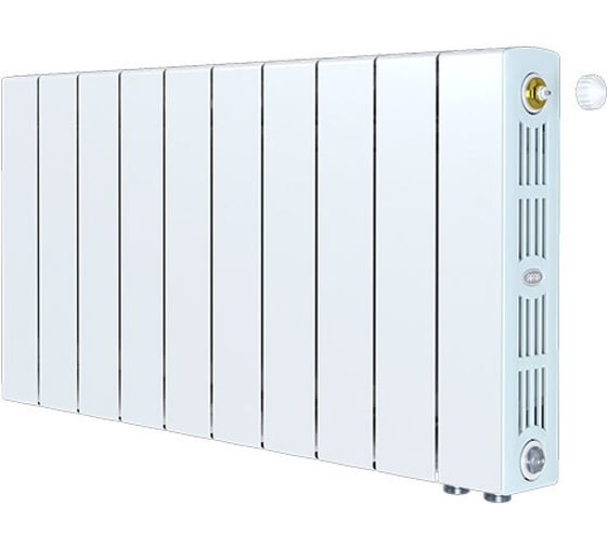 Изображение товара Радиатор биметаллический RIFAR SUPReMO Ventil 350 10 секц. нижн. прав. R-SU-350-10-VR