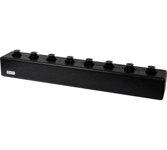 Изображение товара Стальной распределительный коллектор STOUT 4 отопительных контура, в теплоизоляции DN 25 SDG-0016-004004