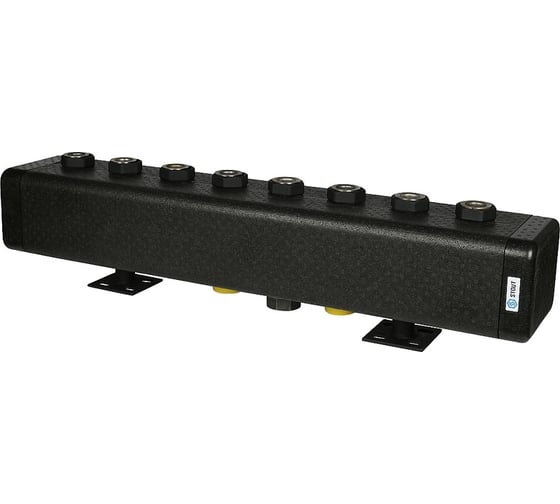 Изображение товара Стальной распределительный коллектор STOUT 4 отопительных контура, в теплоизоляции DN 32 SDG-0016-005004