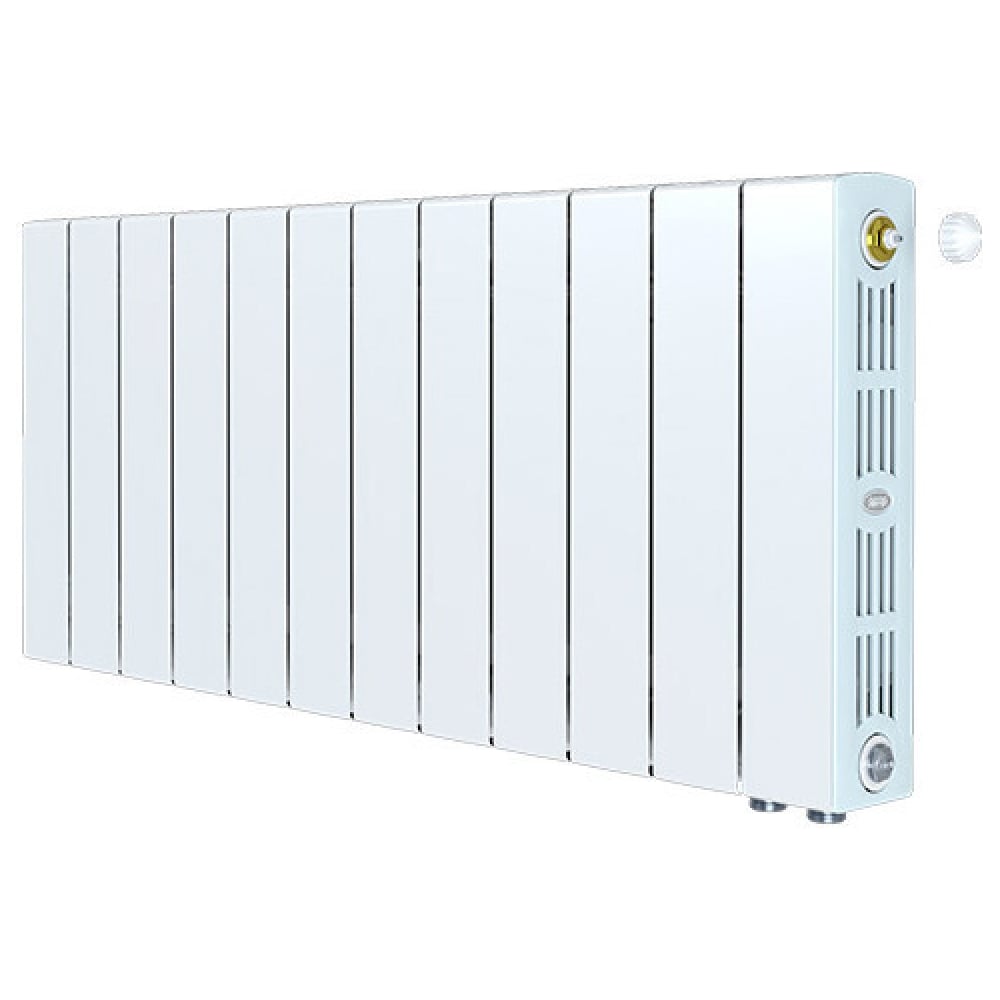 Изображение товара Биметаллический радиатор RIFAR SUPReMO VENTIL 12 секций, настенный, белый