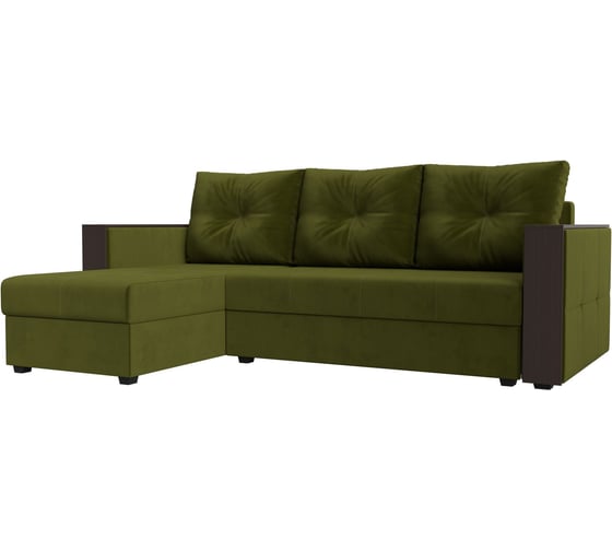 Изображение товара Угловой диван Валенсия Лайт левый угол Лига диванов 117755L