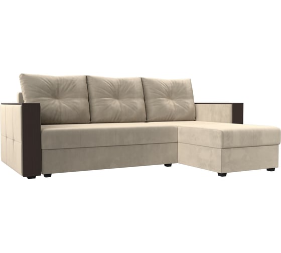 Изображение товара Угловой диван Валенсия Лайт правый угол Лига диванов 117752