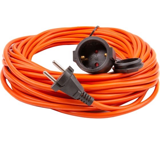 Изображение товара Силовой удлинитель АТЛАНТ ПВС 2x1 20 м Атом 40123