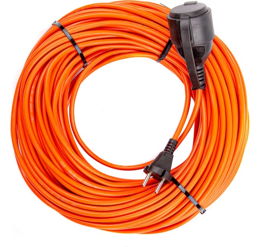 Изображение товара Силовой удлинитель АТЛАНТ ПВС 2x1 50 м Атом 40125