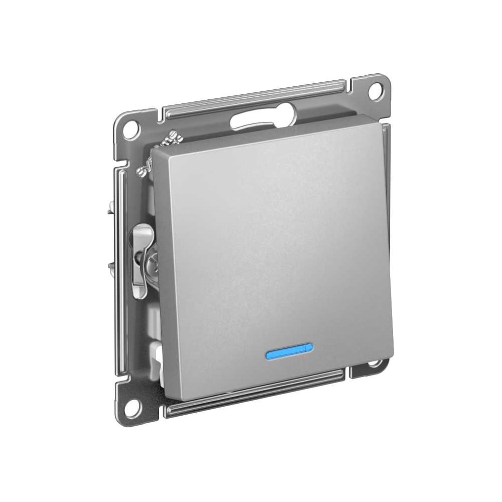 Изображение товара Механизм выключателя Schneider Electric ATLAS DESIGN с подсветкой 1-кл. 10А белый