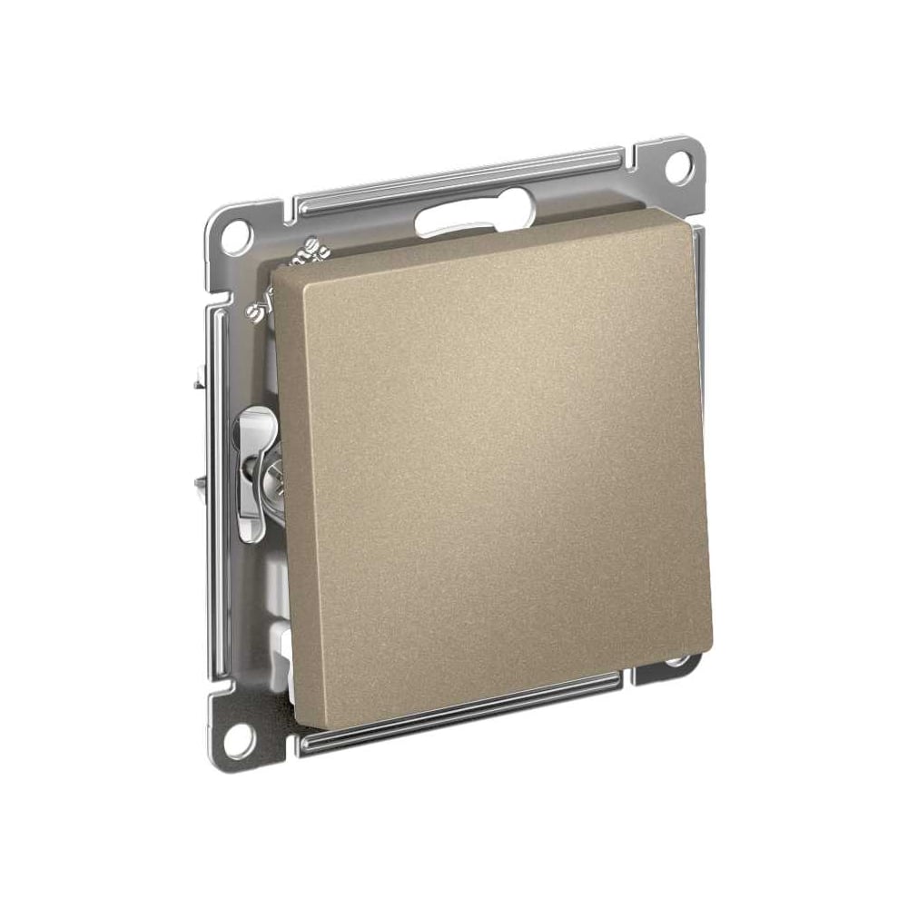 Изображение товара Механизм выключателя Systeme Electric 1-кл. ATLAS DESIGN сх.1 10А шампань