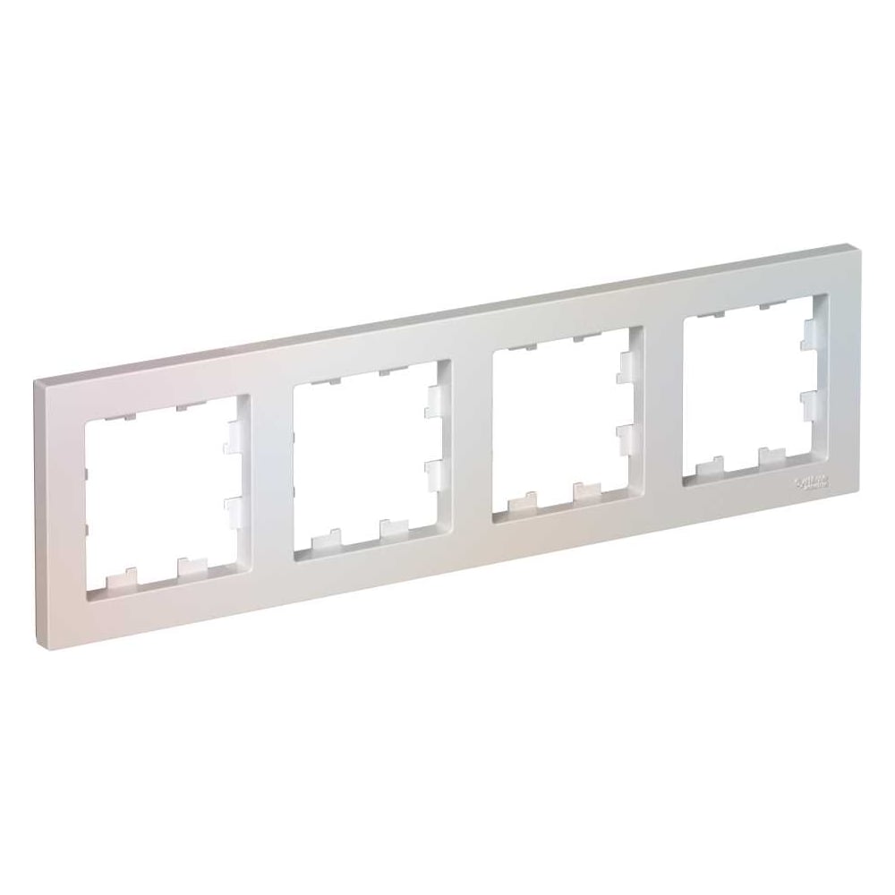 Изображение товара Рамка Systeme Electric 4-м ATLAS DESIGN жемчуг универсальная для электропроводки