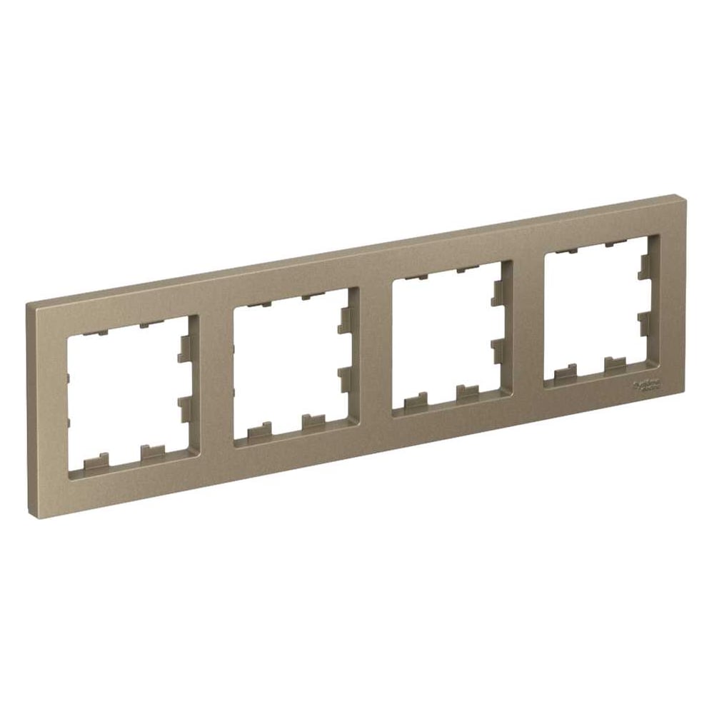 Изображение товара Рамка Systeme Electric 4-м ATLAS DESIGN универсальная шампань