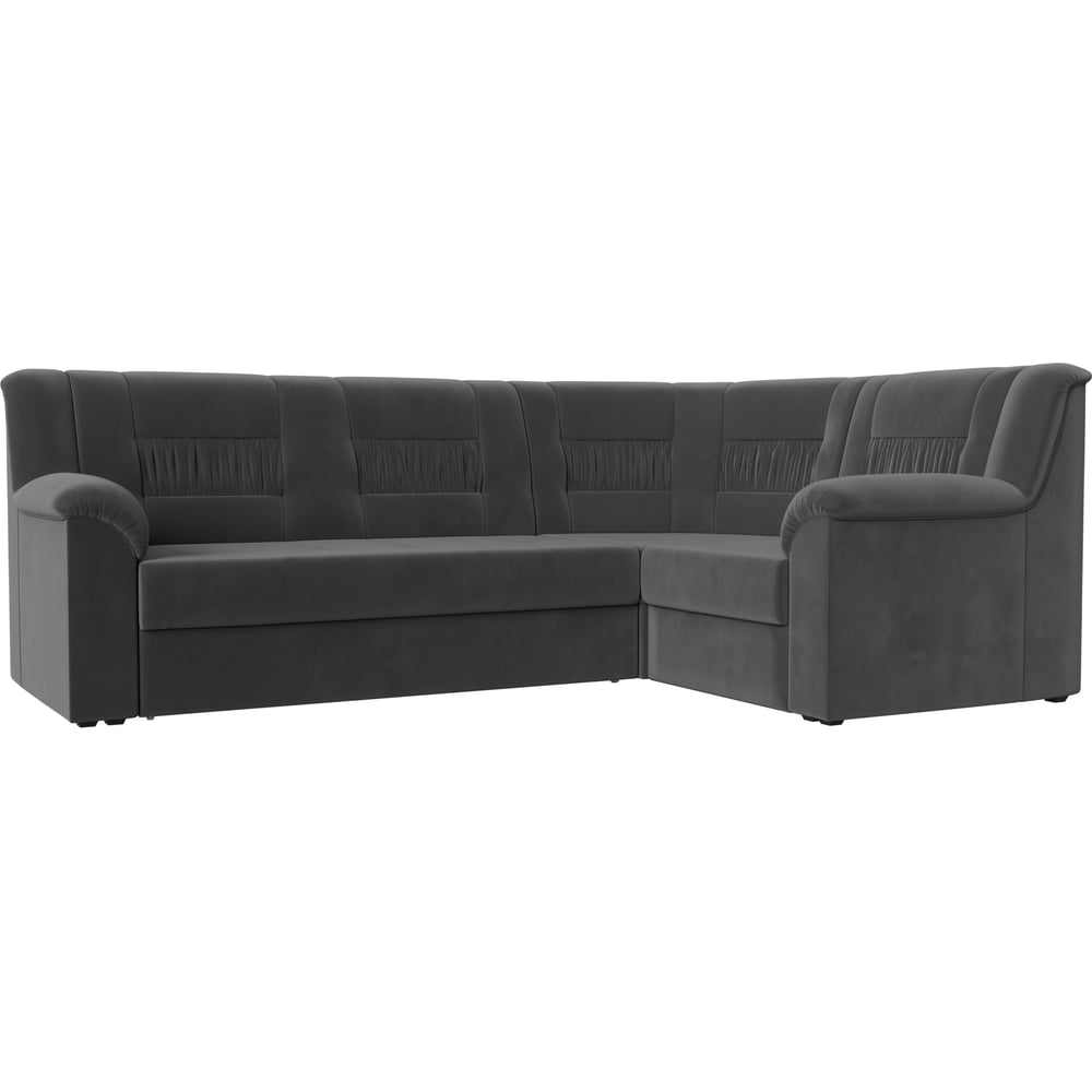 Изображение товара Угловой диван Карелия правый угол Лига диванов, мягкий, велюровый, раскладной