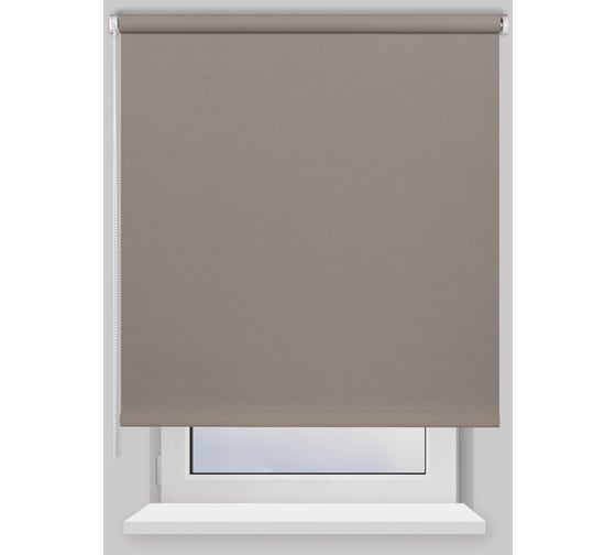 Изображение товара Рулонная штора PRAKTO JUTA 120x175 см, графит 9403217960