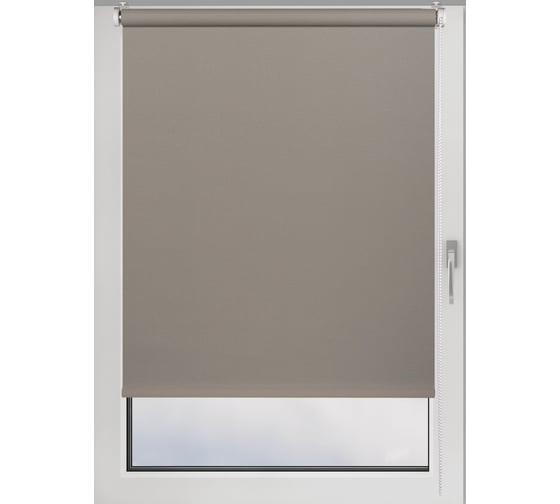Изображение товара Рулонная штора PRAKTO JUTA 55x160 см, графит 9403217949