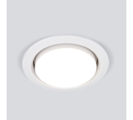Изображение товара Встраиваемый светильник Elektrostandard 1035 GX53 WH белый a032501