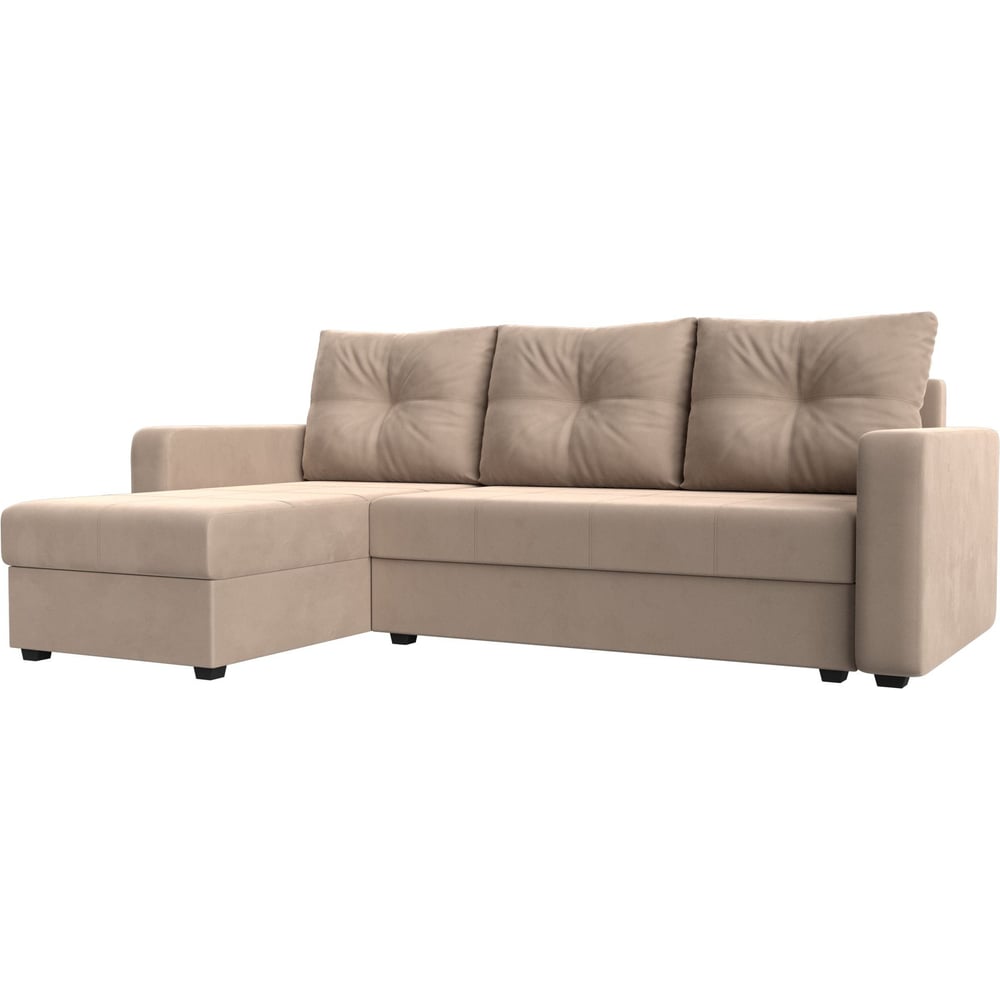 Изображение товара Угловой диван Ливерпуль Лайт с механизмом еврокнижка и ящиком для белья