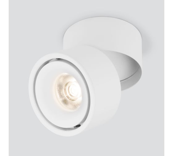 Изображение товара Стационарный светодиодный светильник Elektrostandard DLR031 15W 4200K 3100 белый матовый a040958