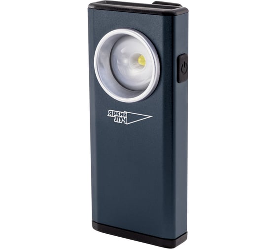 Изображение товара Фонарь ЯРКИЙ ЛУЧ XS - 500 Scout CREE 500 лм, 2 режима, клипса/крюк/магнит, Li-Ion 1800mAh 4606400055556