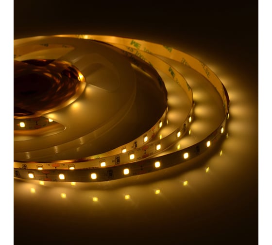 Изображение товара Комплект светодиодной ленты Apeyron 12В, smd 3528, 60 д/м, IP20, 2.5 м, теплый белый 10-08