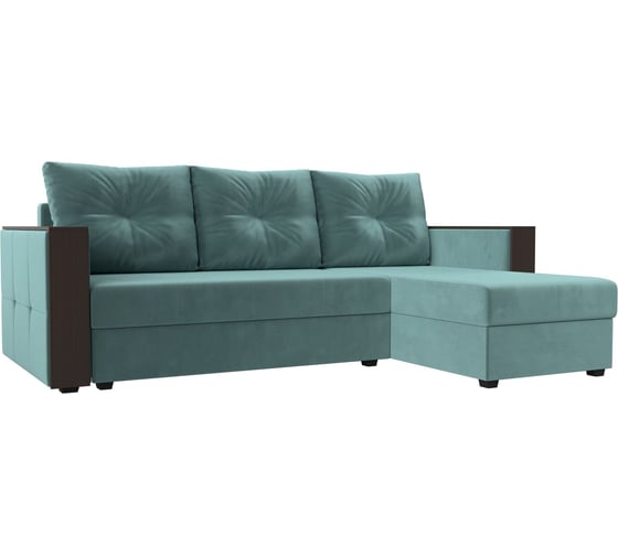 Изображение товара Угловой диван Валенсия Лайт правый угол Лига диванов 117745