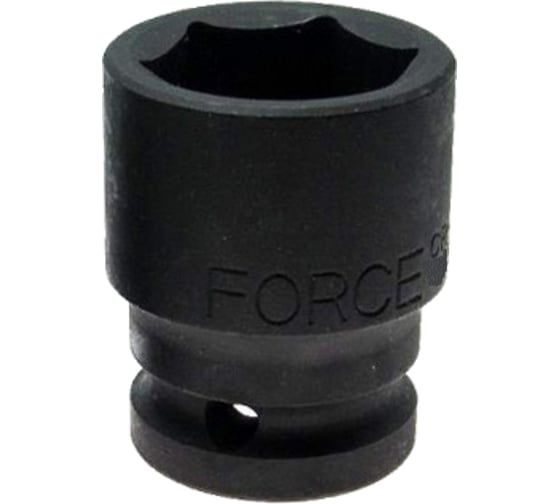 Изображение товара Головка ударная 6-гранная (55 мм; 80 мм; 1) FORCE 48555