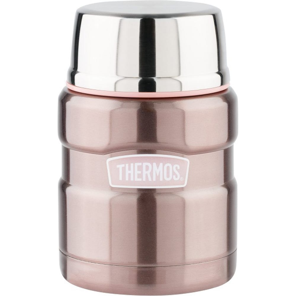 фото Термос для еды thermos king sk3000 pink 0.47 л, розовый 155740