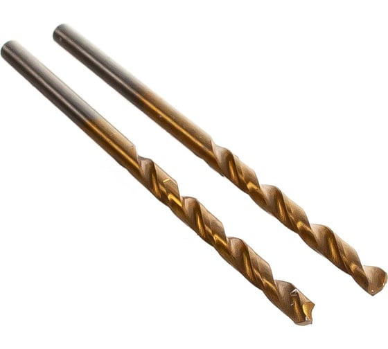 Изображение товара Сверло по металлу HSS TIN (2 шт; 2.5х57 мм; Р6М5) РемоКолор 35-5-625