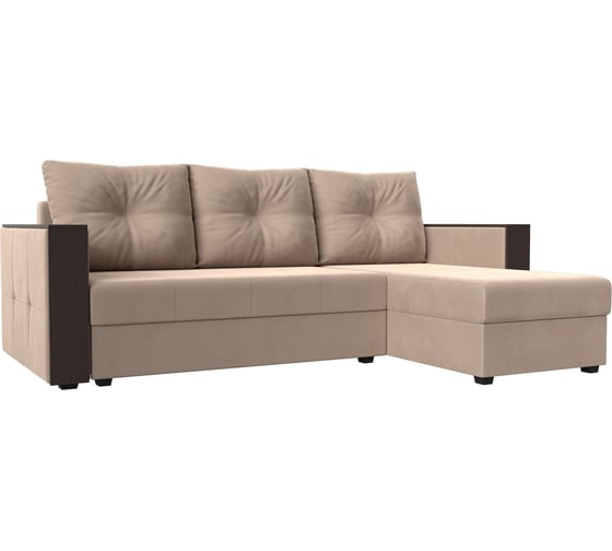 Изображение товара Угловой диван Валенсия Лайт правый угол Лига диванов 117744