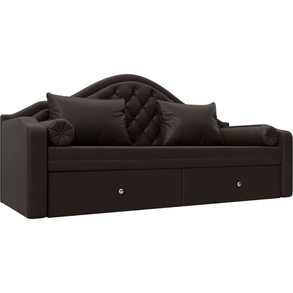 Изображение товара Прямой диван софа Сойер Лига диванов с раскладным механизмом и ящиком для белья