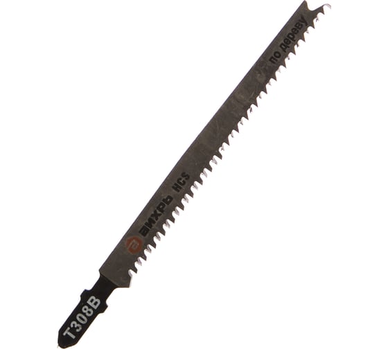 Изображение товара Пилки для лобзика Т308В по дереву, ламинату, чистый рез 116x90 мм, 2 шт. Вихрь 73/10/5/10